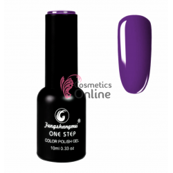 Oja semipermanenta FSM, ONE STEP Color UV/LED 10ml Cod 037 Purple Persian